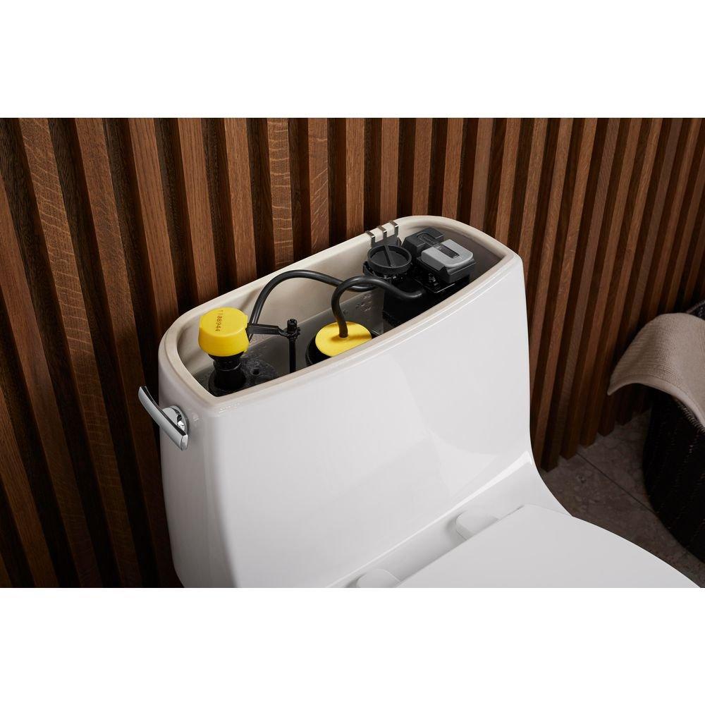 1.28 gpf Elongated One Piece Toilet in White 