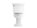 KOHLER White 1.28 gpf Round Two Piece Toilet 