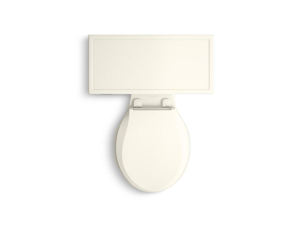 1.28 gpf Round Two Piece Toilet in Biscuit 