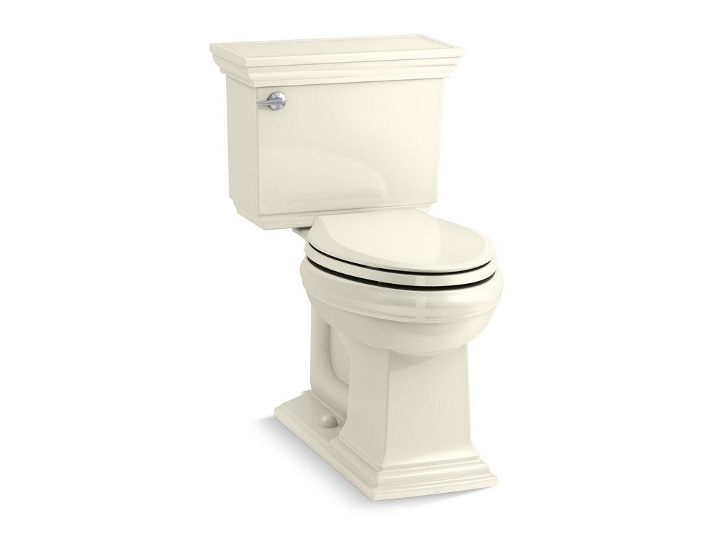1.28 gpf Elongated Two Piece Toilet in Biscuit 