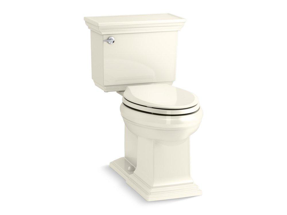 1.28 gpf Elongated Two Piece Toilet in Biscuit 