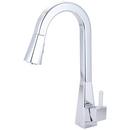 OLYMPIA K-5060 I3 SINGLE HANDLE PULL-DOWN KITCHEN FAUCET CHROME 