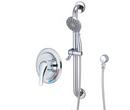 OLYMPIA T-2303-ADA ELITE SINGLE HANDLE VALVE TRIM SET W/HANDHELD CHROME 