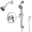 OLYMPIA TD-2302-ADA ELITE SINGLE HANDLE SHOWER TRIM SET W/HANDHELD CHROME 