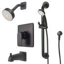 OLYMPIA TD-23910-ADA-MB I4 SINGLE HANDLE TUB/SHOWER TRIM SET W/HANDHELD MATTE BLACK 