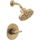 Delta Faucet Brilliance Champagne Bronze Single Handle Multi Function Shower Faucet (Trim Only) 
