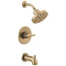 Delta Faucet Brilliance Champagne Bronze Single Handle Multi Function Bathtub & Shower Faucet (Trim Only) 