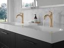 Single Handle Monoblock Bathroom Sink Faucet in Brilliance&reg; Champagne Bronze 