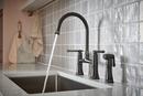 BRIZO THE TULHAM KITCHEN COLLECTION BY BRIZ BRIDGE KITCHEN FAUCET WITH SIDE SPRAY 