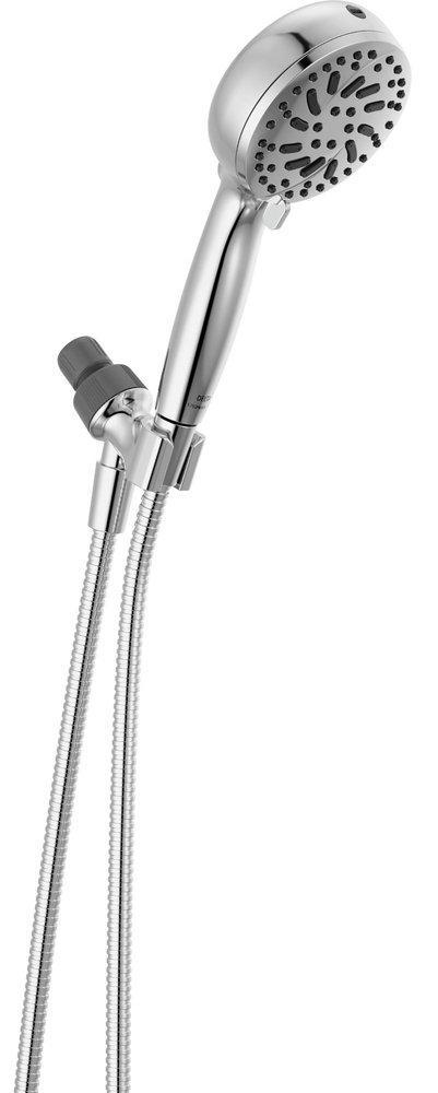 DELTA UNIVERSAL SHOWERING COMPONENTS: 6-SETTING HAND SHOWER WITH CLEANING SPRAY 