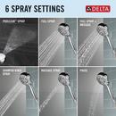 Delta Faucet Chrome Multi Function Hand Shower 