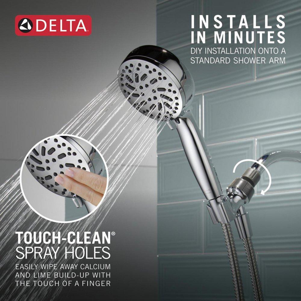Delta Faucet Chrome Multi Function Hand Shower 