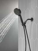 Delta Faucet Matte Black Multi Function Hand Shower 