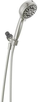 DELTA UNIVERSAL SHOWERING COMPONENTS: 6-SETTING HAND SHOWER WITH CLEANING SPRAY 