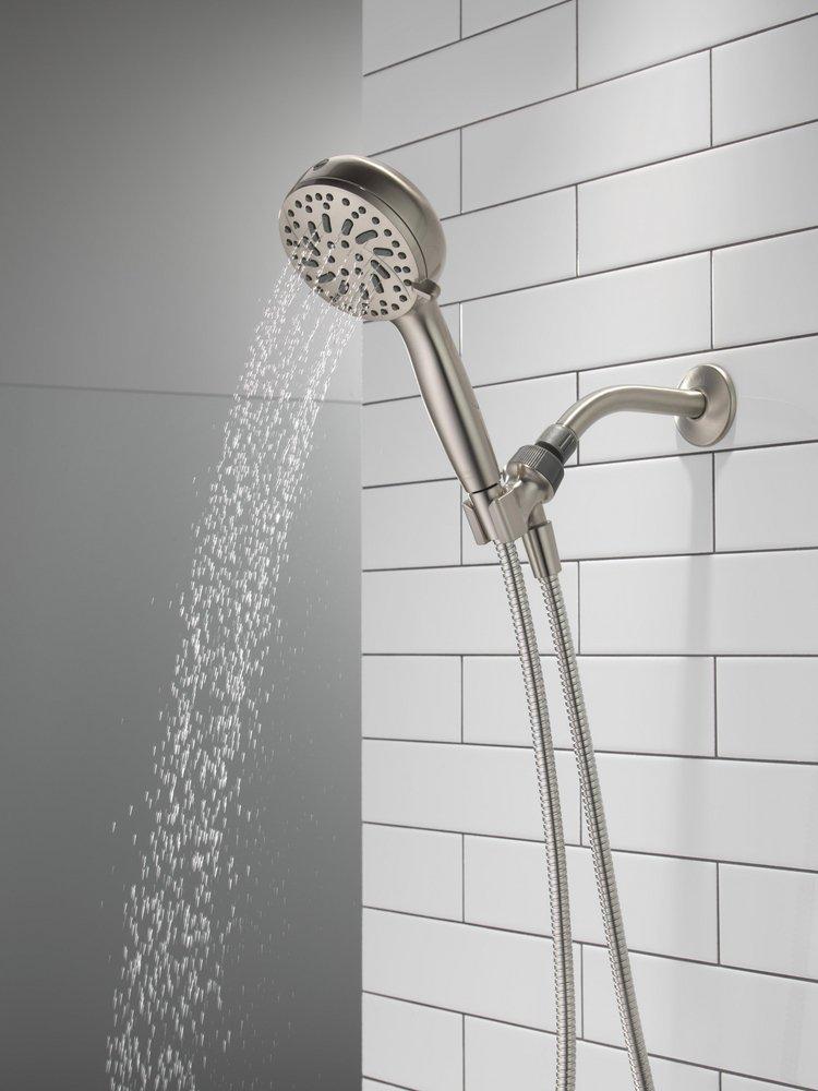 Delta Faucet SpotShield&reg; Brushed Nickel Multi Function Hand Shower 