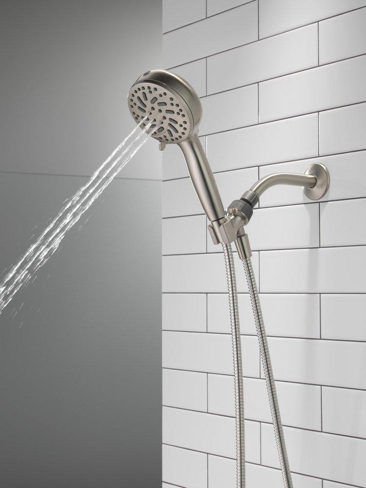 Delta Faucet SpotShield&reg; Brushed Nickel Multi Function Hand Shower 