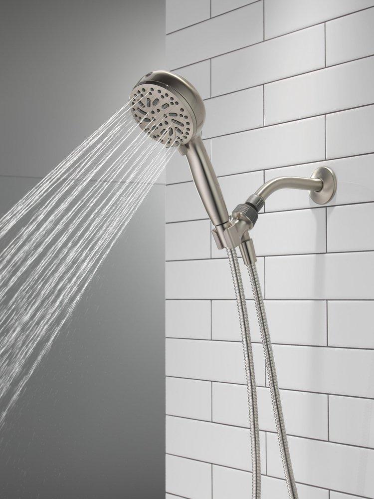 Delta Faucet SpotShield&reg; Brushed Nickel Multi Function Hand Shower 