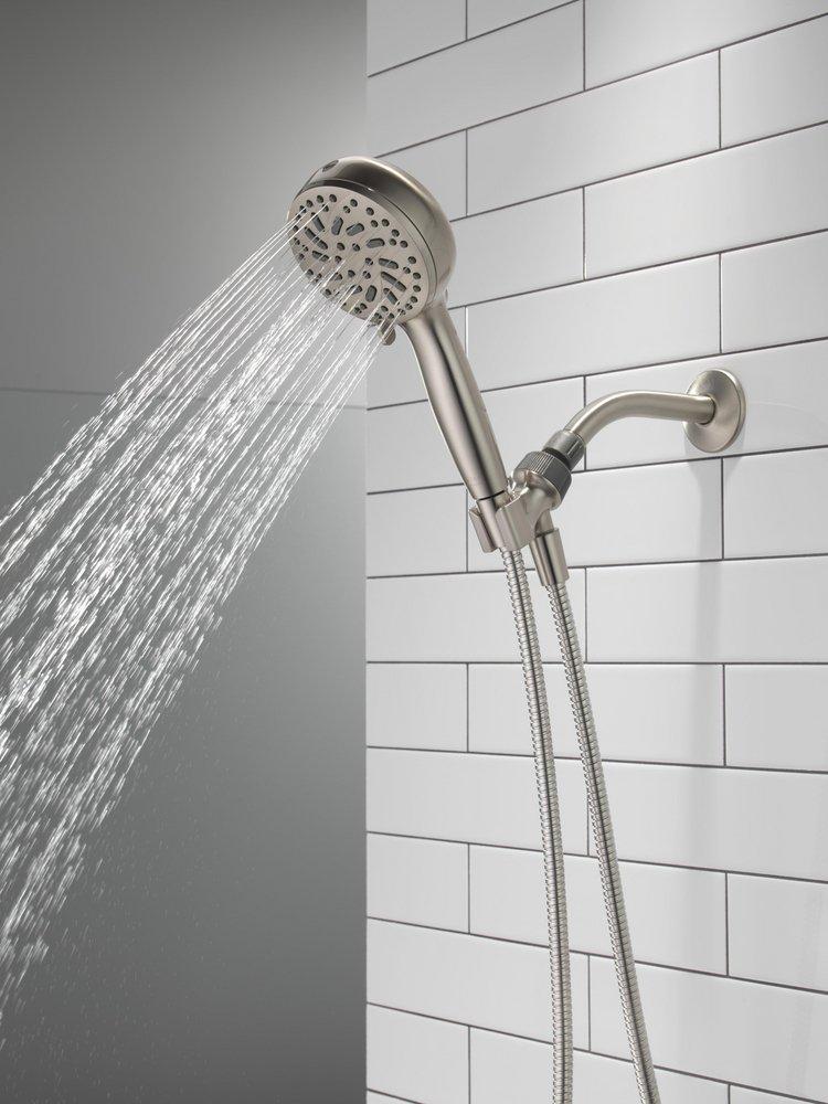 Delta Faucet SpotShield Brushed Nickel Multi Function Hand Shower 