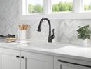 Single Handle Pull Down Kitchen Faucet in Matte Black 