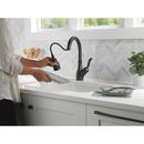Single Handle Pull Down Kitchen Faucet in Matte Black 