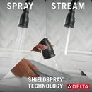 Single Handle Pull Down Kitchen Faucet in Matte Black 