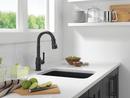 Delta Faucet Matte Black Single Handle Pull Down Bar Faucet 