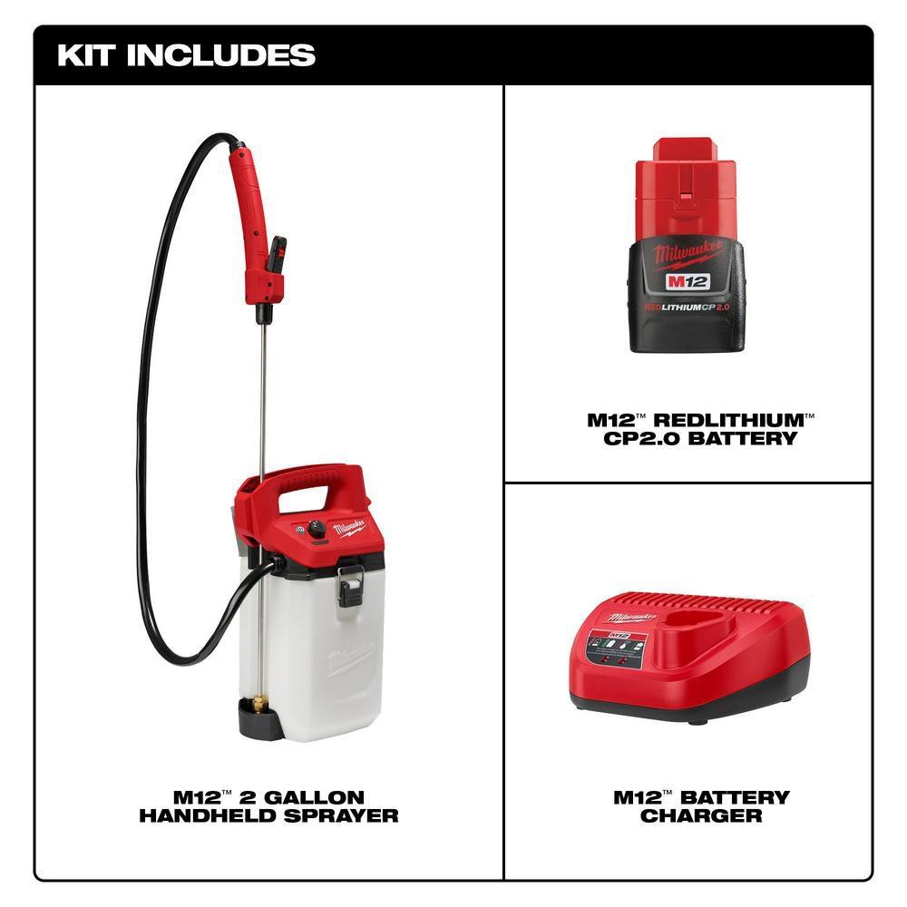 M12 2 GALLON HANDHELD SPRAYER KIT 