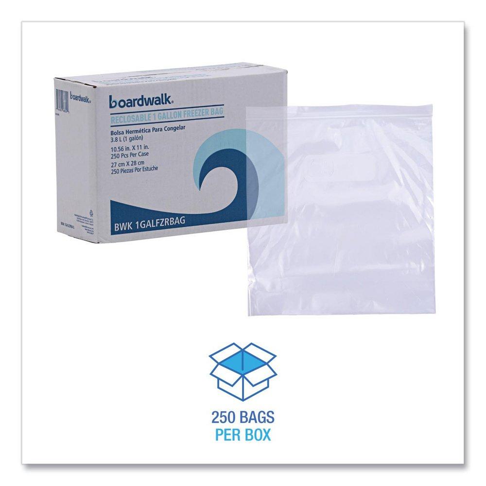 1 Gallon Reclosable Food Storage Bags in Clear (250 Count) 