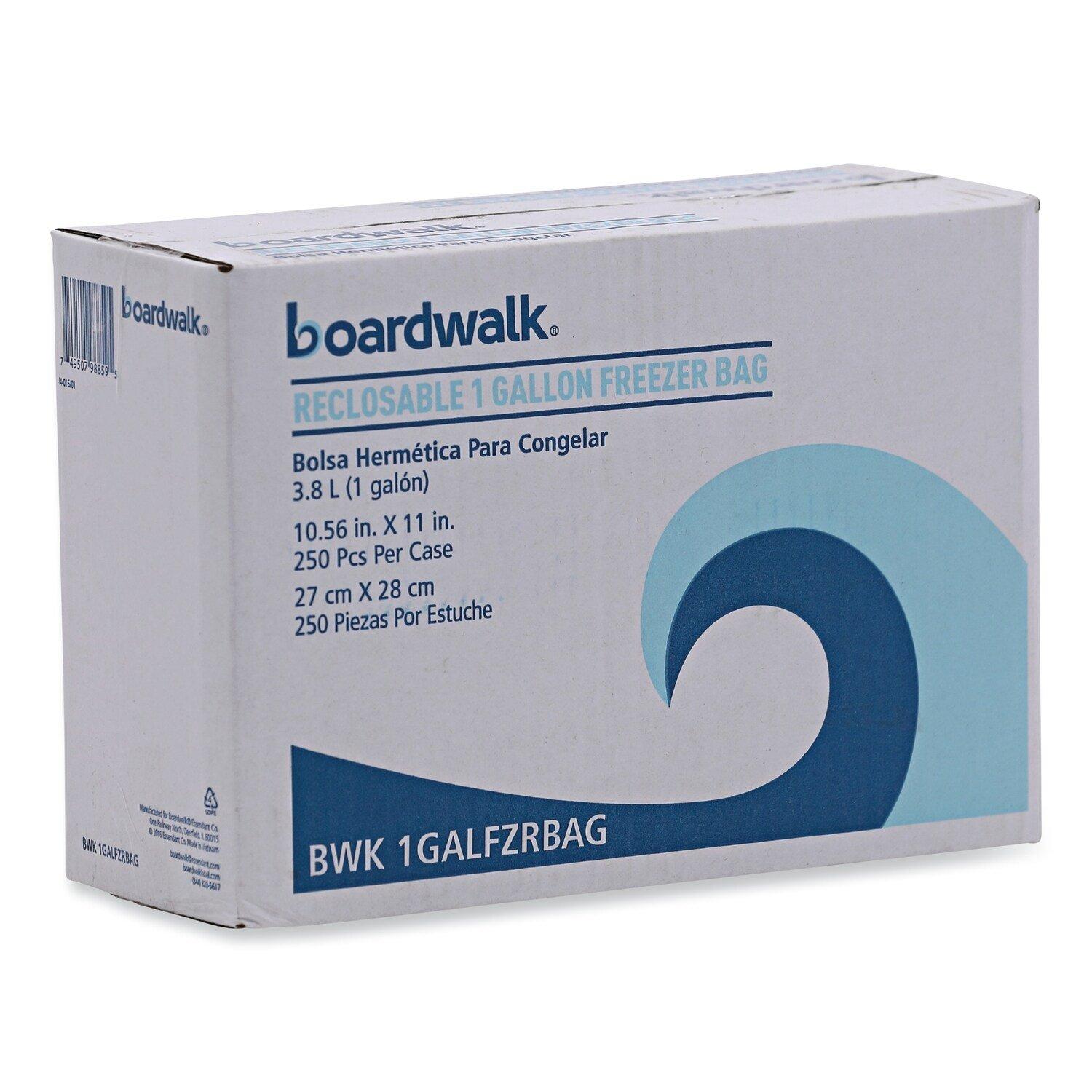 1 Gallon Reclosable Food Storage Bags in Clear (250 Count) 