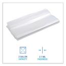 2 gal. Clear Reclosable Freezer Storage Bags (100 Per Box) 