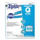 1 qt. Double Zipper Freezer Storage Bags (300 Per Carton)