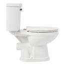 1.28 gpf Elongated Two Piece Toilet in White 