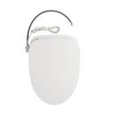 1.28 gpf Elongated Two Piece Toilet in White - Bidet Seat Included 