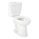 1.28 gpf Elongated Two Piece Toilet in White 
