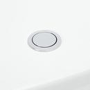 1.28 gpf Elongated Two Piece Corner Toilet in White 