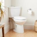 1.28 gpf Elongated Two Piece Toilet in White