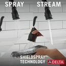 Delta Faucet Matte Black Single Handle Pull Down Touch Activated Kitchen Faucet 