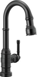Single Handle Lever Bar Faucet in Matte Black