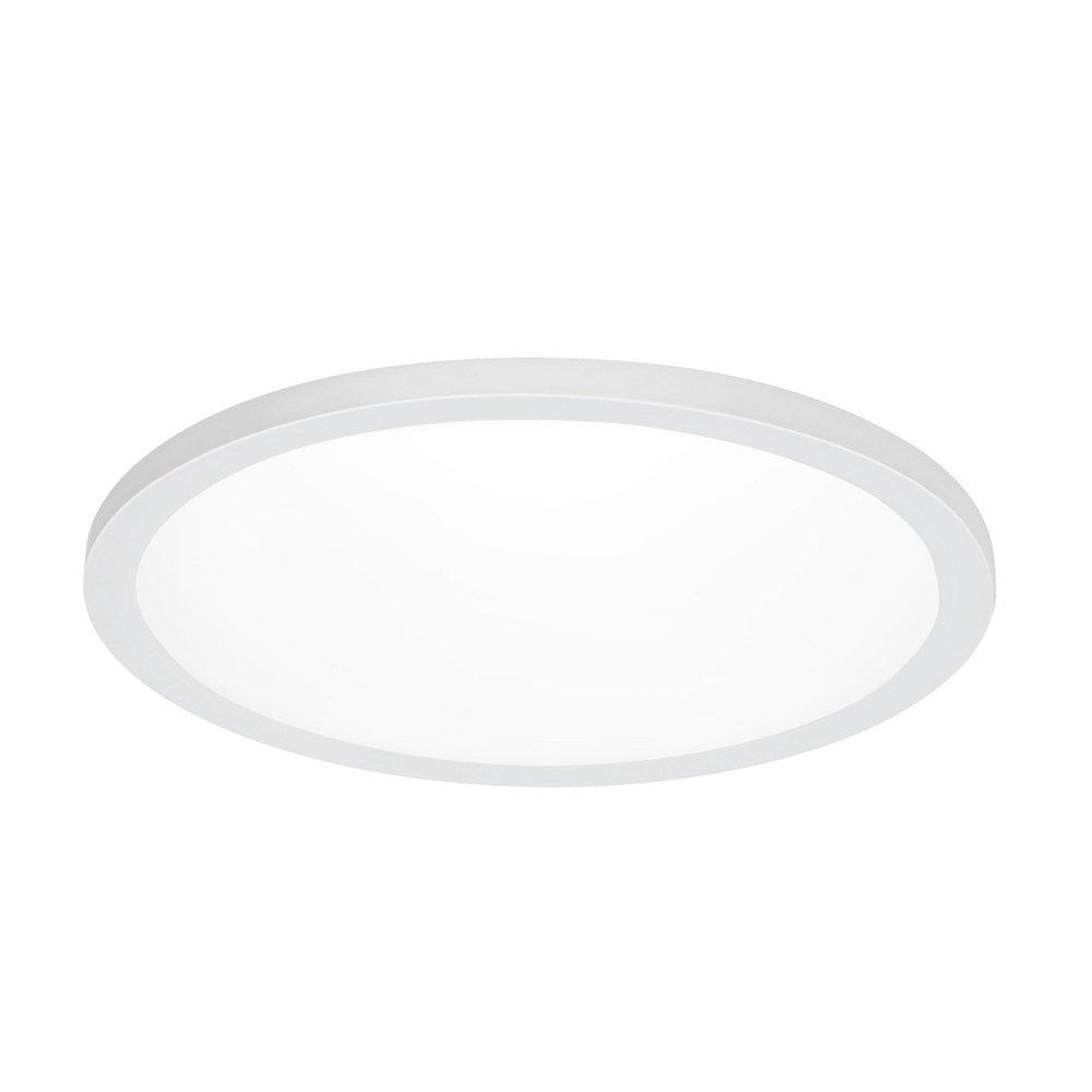7.5 LED EDGE-LIT ROUND FLAT PANEL WHITE 6-WAY 