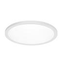 7.5 LED EDGE-LIT ROUND FLAT PANEL WHITE 6-WAY 