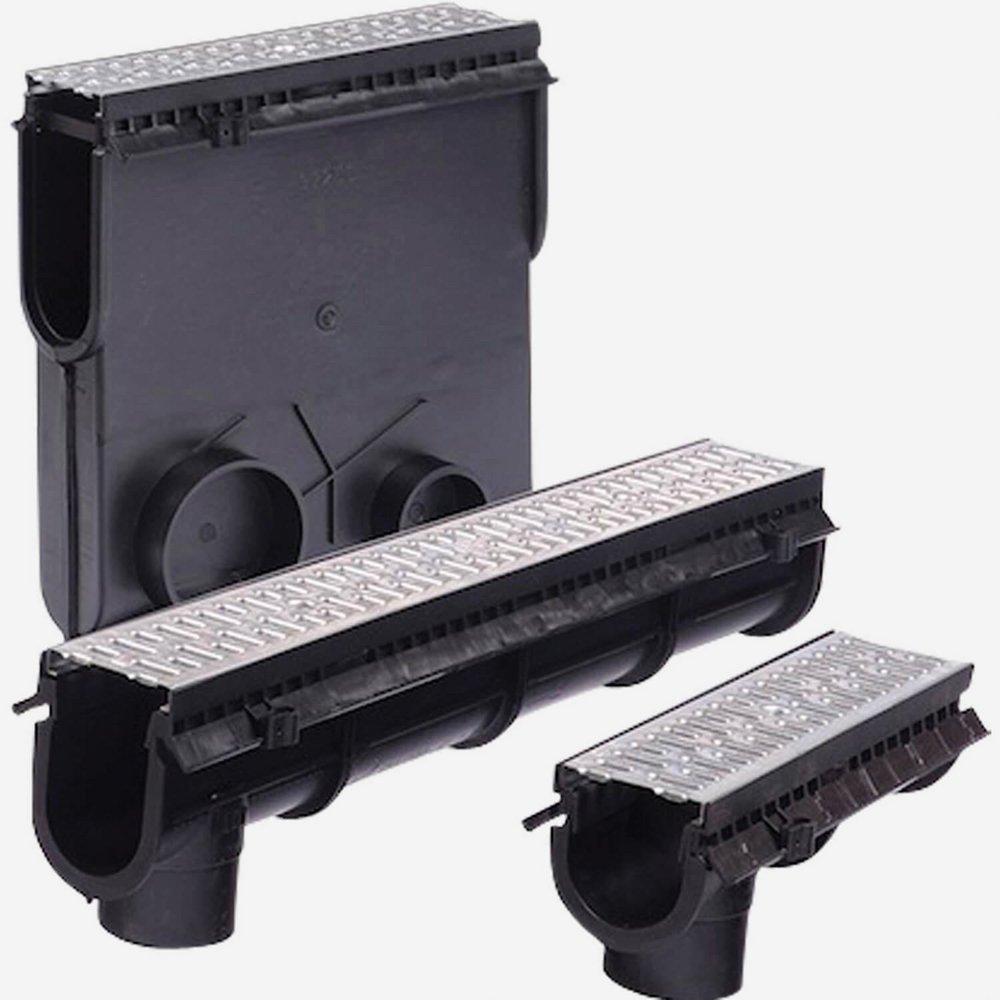 1M POLY TRENCH L/ GRATE CHAN #2 