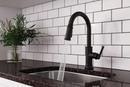 Pfister Matte Black Single Handle Pull Down Kitchen Faucet 