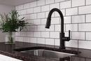 Pfister Matte Black Single Handle Pull Down Kitchen Faucet 