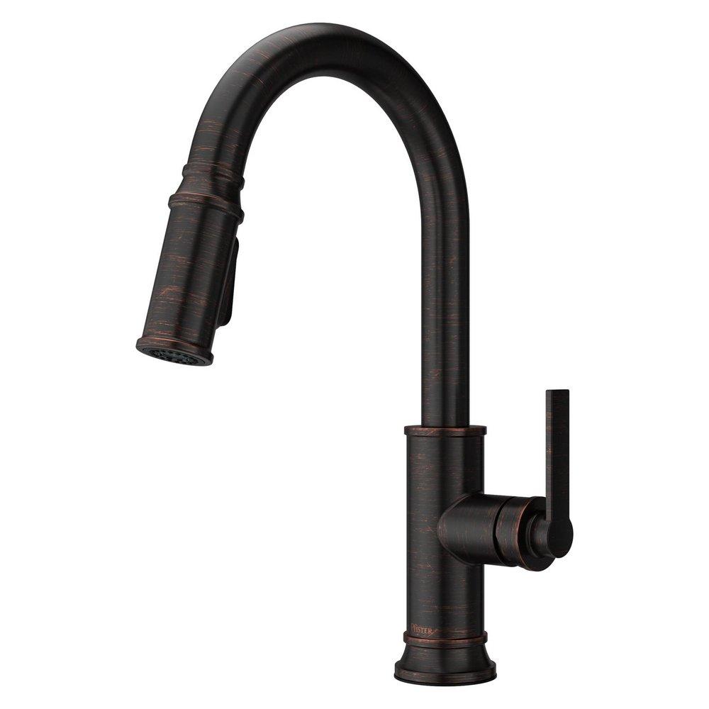 COLFAX PULLDOWN KITCHEN FAUCET IN TUSCAN BRONZE 