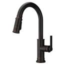 Single Handle Pull Down Kitchen Faucet in Tuscan Bronze