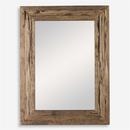 RENNICK MIRROR 36W X 48H RUSTIC WOOD FRAMED 