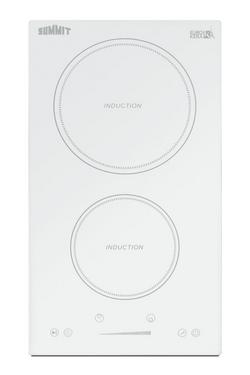12 in. 2-Zone Induction Cooktop in White