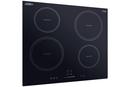 7200W 208-240V 24 WIDE 4-ZONE BUILT-IN INDUCTION COOKTOP IN BLACK GLASS WITH TOUCH CONTROLS & POWER BOOST 