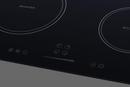 7200W 208-240V 24 WIDE 4-ZONE BUILT-IN INDUCTION COOKTOP IN BLACK GLASS WITH TOUCH CONTROLS & POWER BOOST 