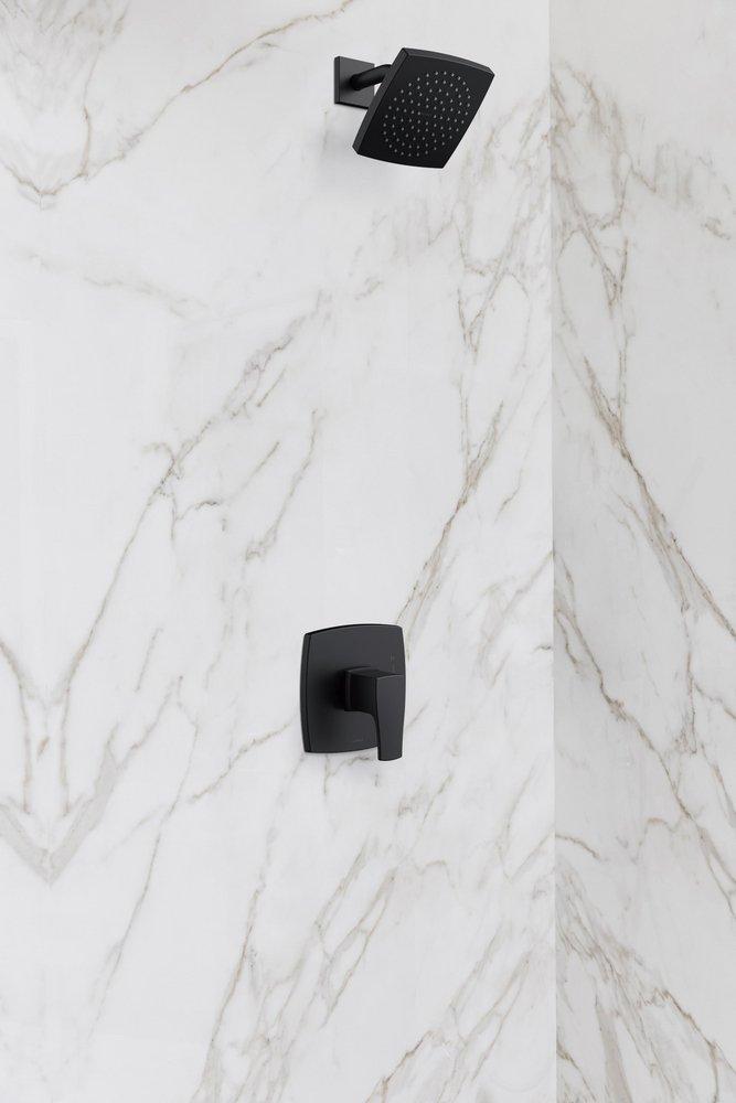 TRIBUNE 1H SHOWER ONLY TRIM KIT WITH TREYSTA CARTRIDGE 1.75 GPM SATIN BLACK SABL 